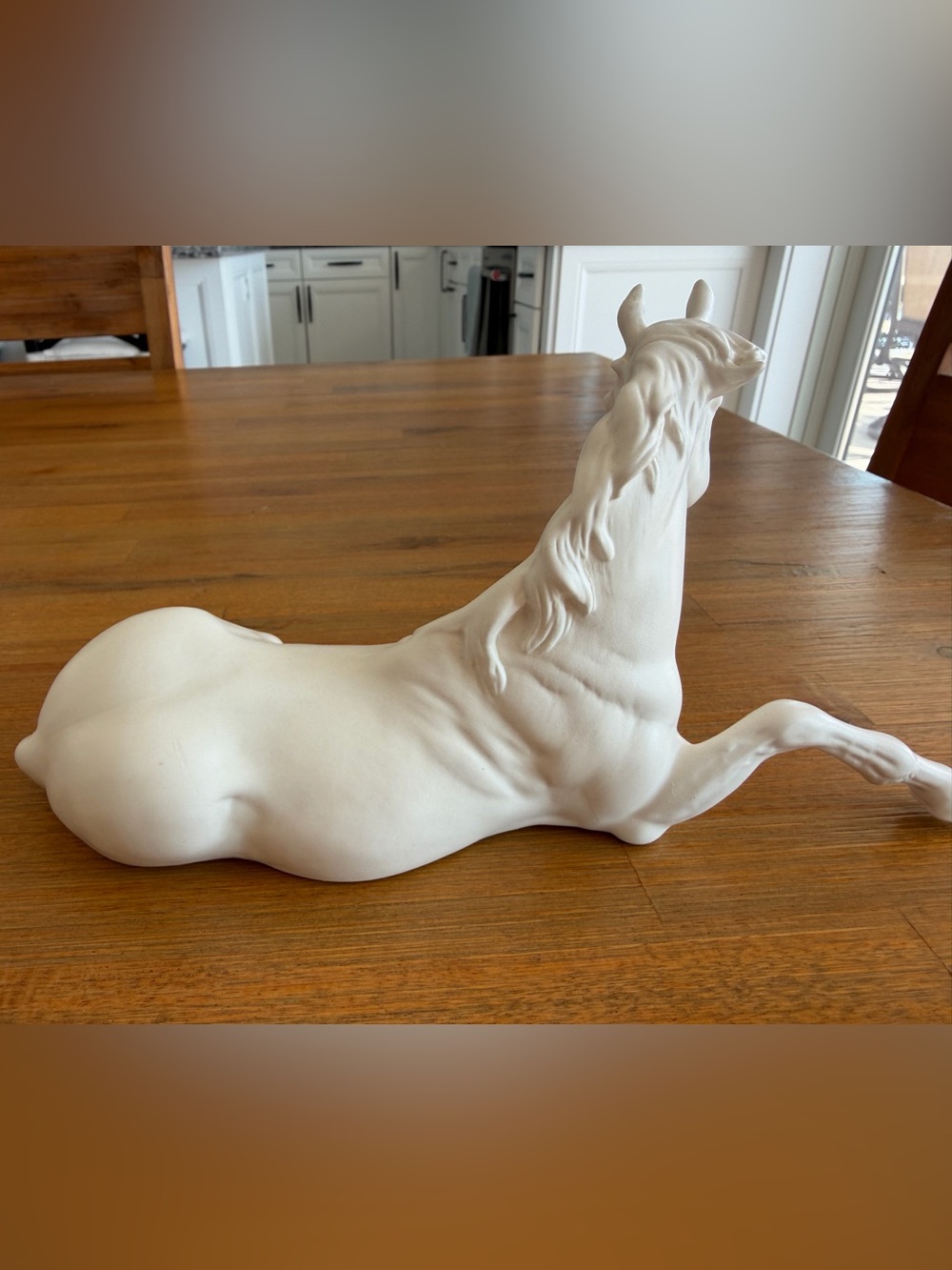1980’s Vintage Royal Doulton Spirit of Peace Matte White Horse Ceramic Figurine - Picture 4 of 9